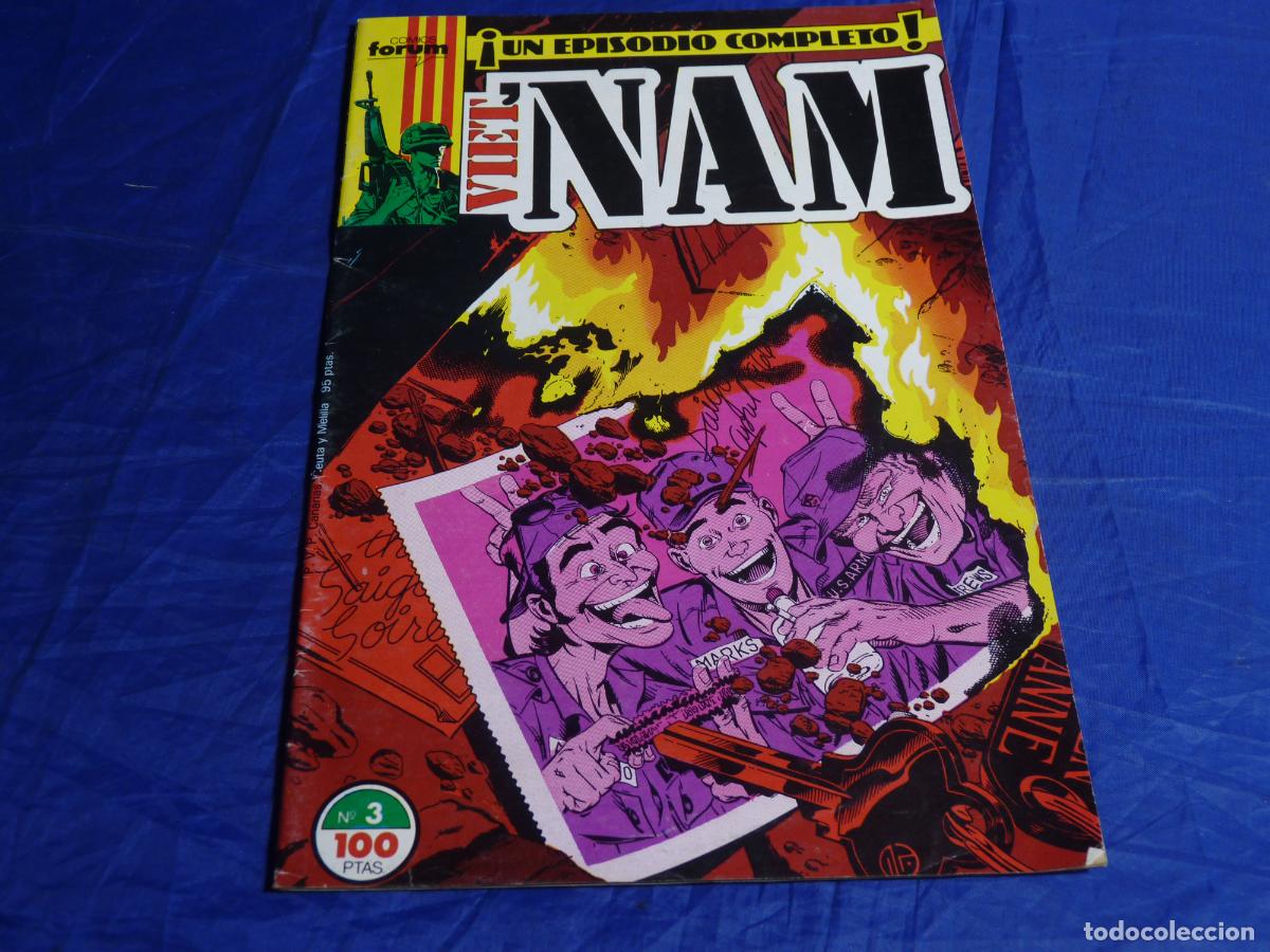 C&oacute;mics: VIETNAM #3 MUY BUEN ESTADO FORUM CPB