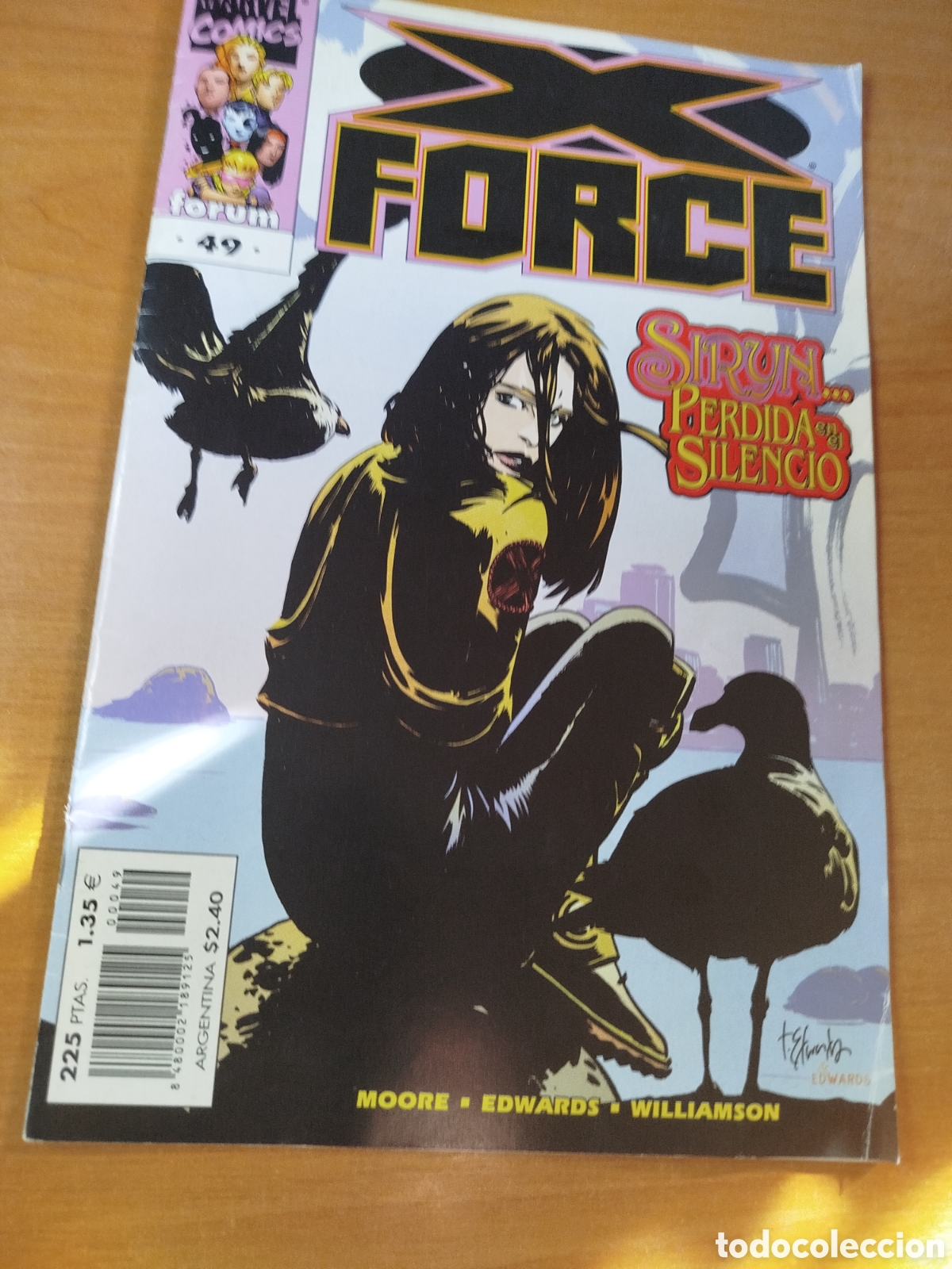 C&oacute;mics: X force. Marvel comics forum 49. Siryn perdida en el silencio.