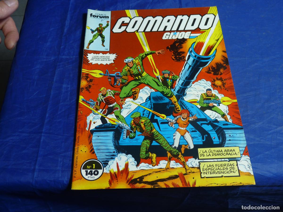 C&oacute;mics: GIJOE #1 MUY BUEN ESTADO CPB
