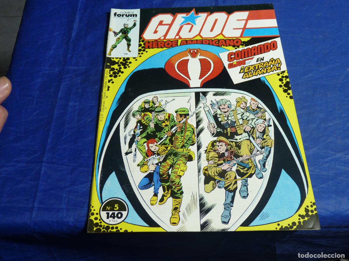 C&oacute;mics: GIJOE #5 MUY BUEN ESTADO CPB