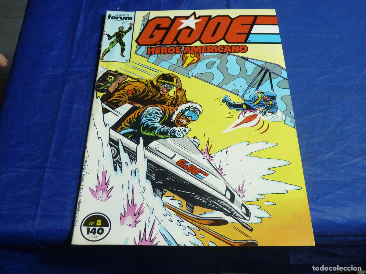 C&oacute;mics: GIJOE #8 MUY BUEN ESTADO CPB