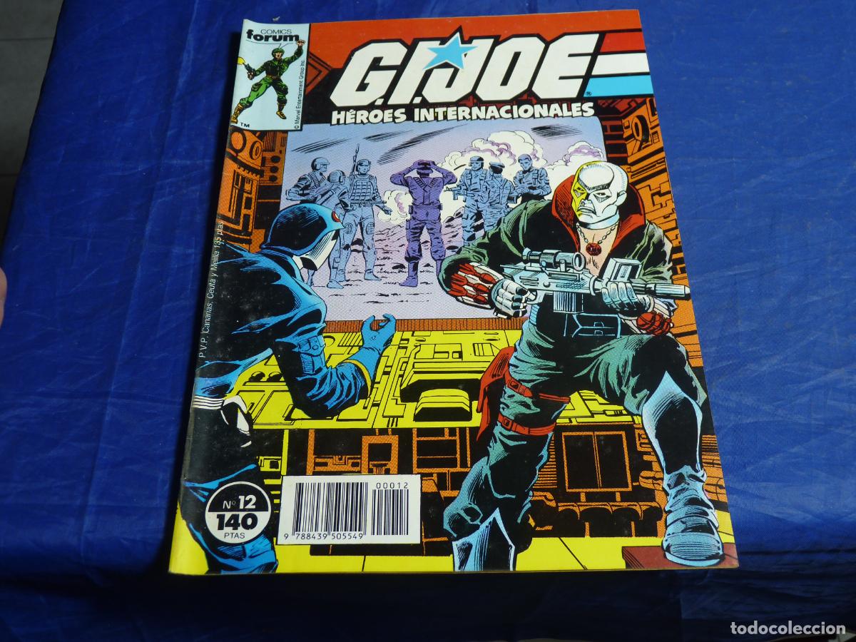 C&oacute;mics: GIJOE #12 MUY BUEN ESTADO CPB