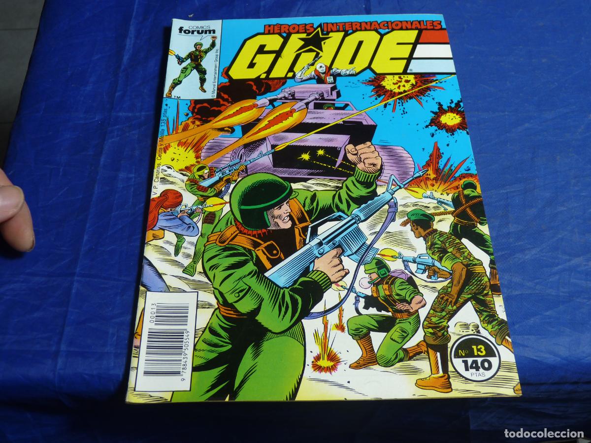 C&oacute;mics: GIJOE #13 MUY BUEN ESTADO CPB