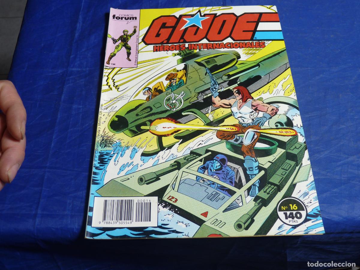 C&oacute;mics: GIJOE #16 MUY BUEN ESTADO CPB