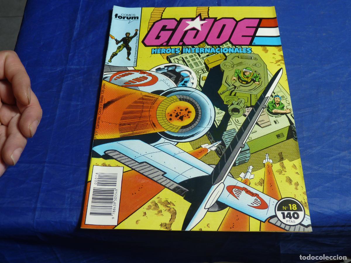 C&oacute;mics: GIJOE #18 MUY BUEN ESTADO CPB