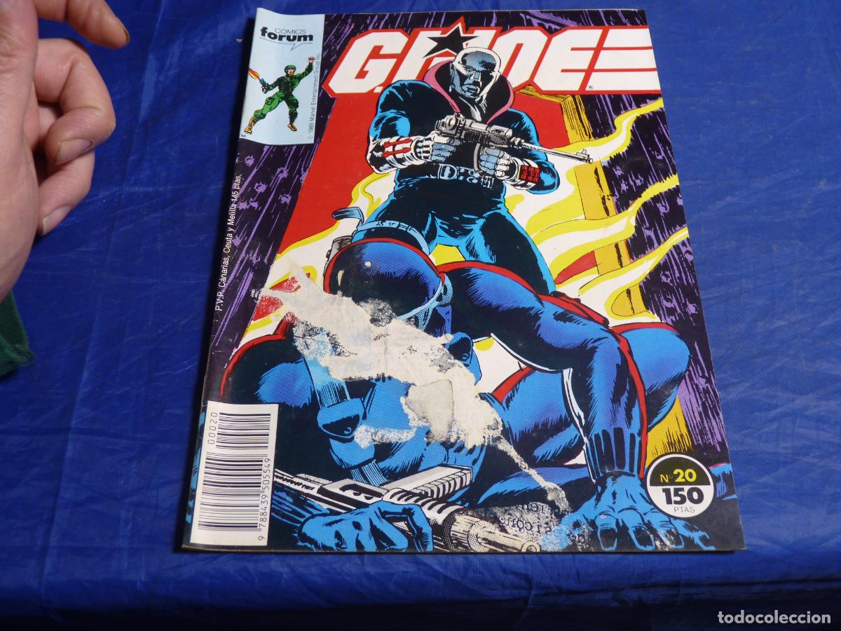 C&oacute;mics: GIJOE #20 MUY BUEN ESTADO CPB