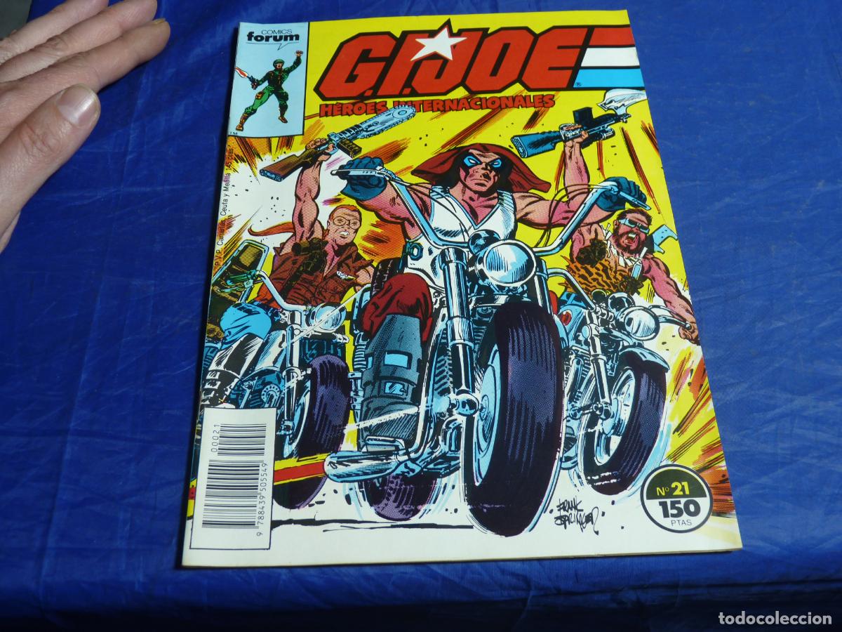 C&oacute;mics: GIJOE #21 MUY BUEN ESTADO CPB