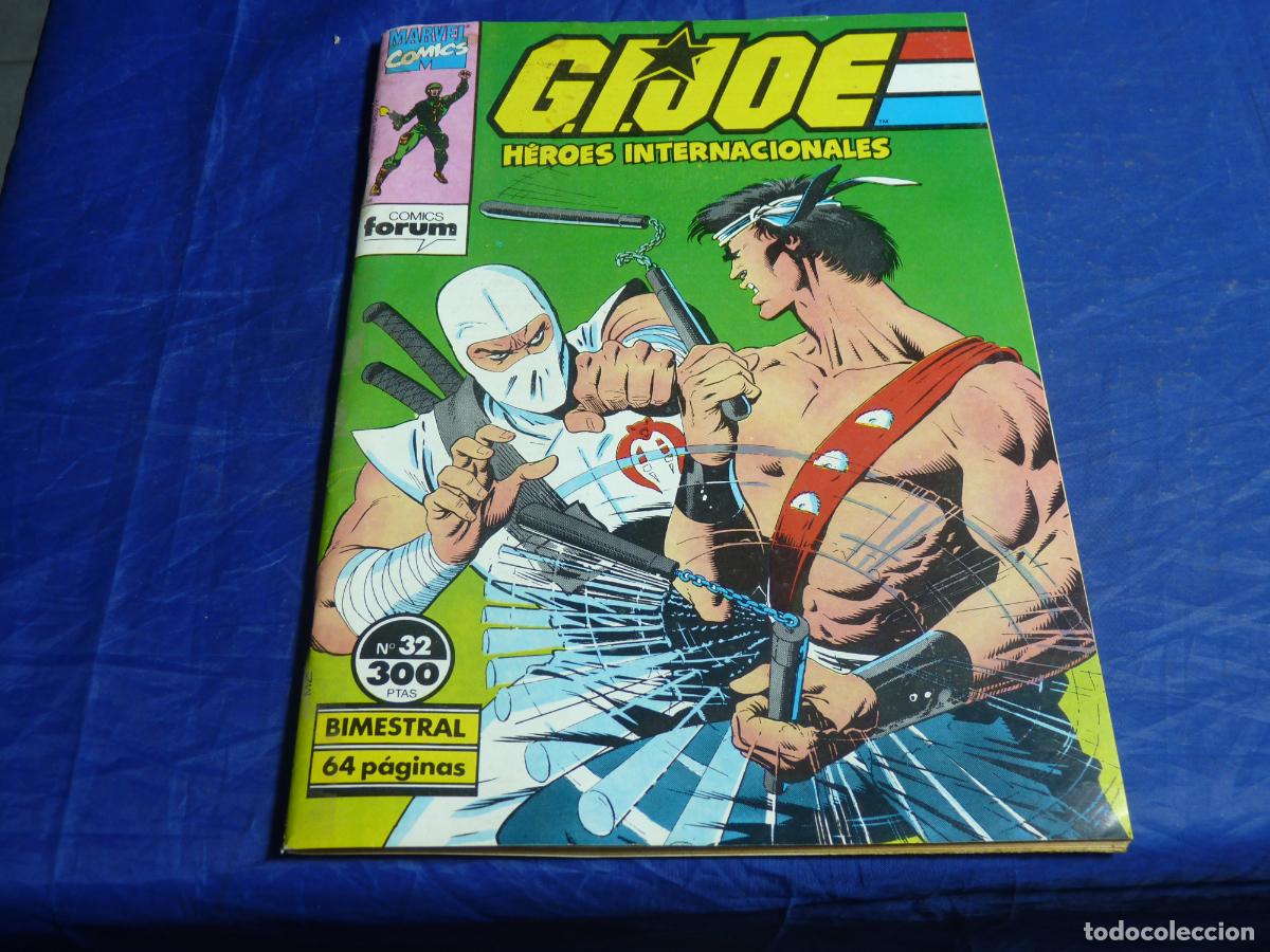 C&oacute;mics: GIJOE #32 MUY BUEN ESTADO CPB