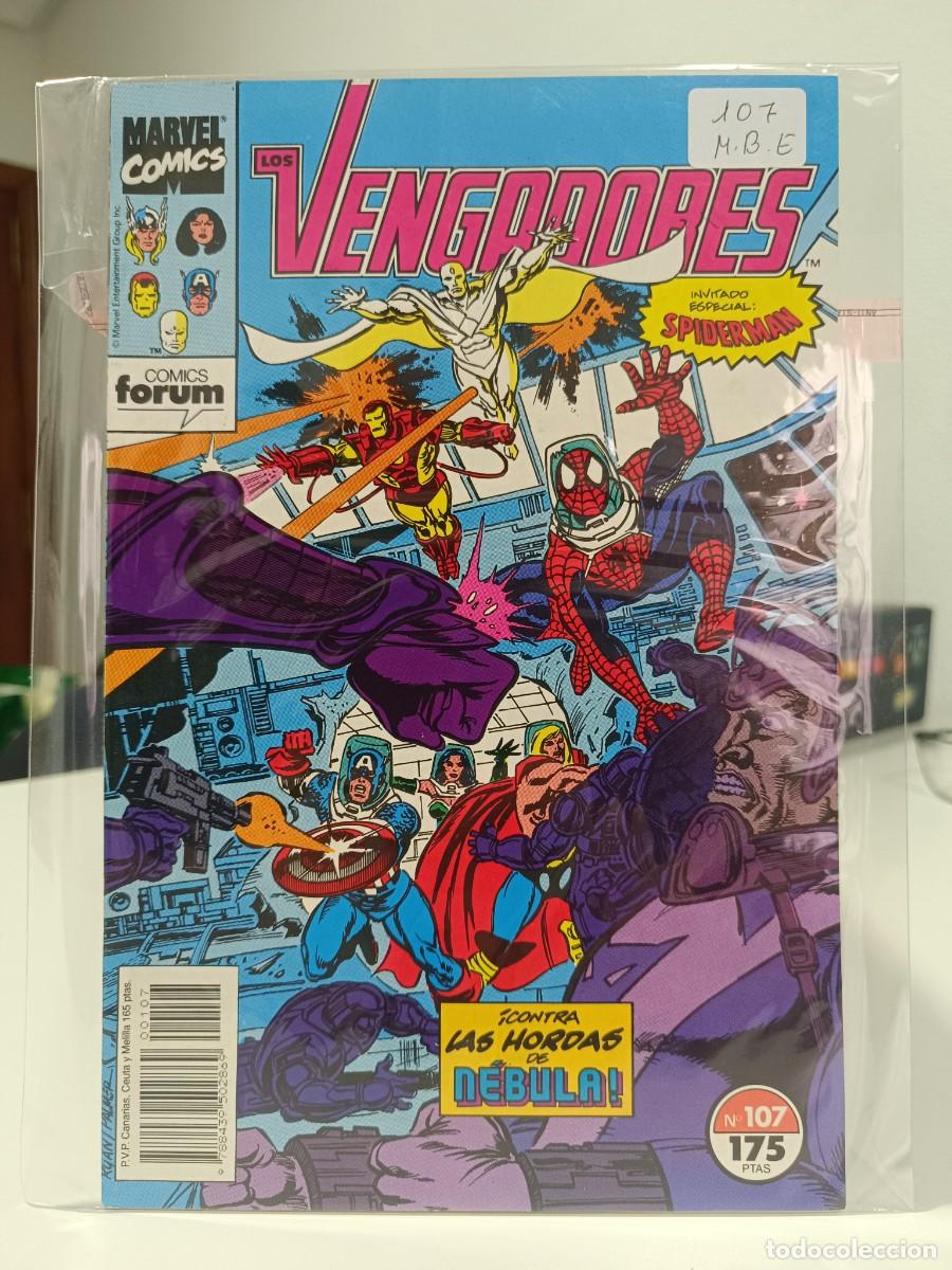 C&oacute;mics: LOS VENGADORES NUMERO 107 - FORUM MUY BUEN ESTADO - LA PEGATINA ESTA EN LA FUNDA DE PLASTICO