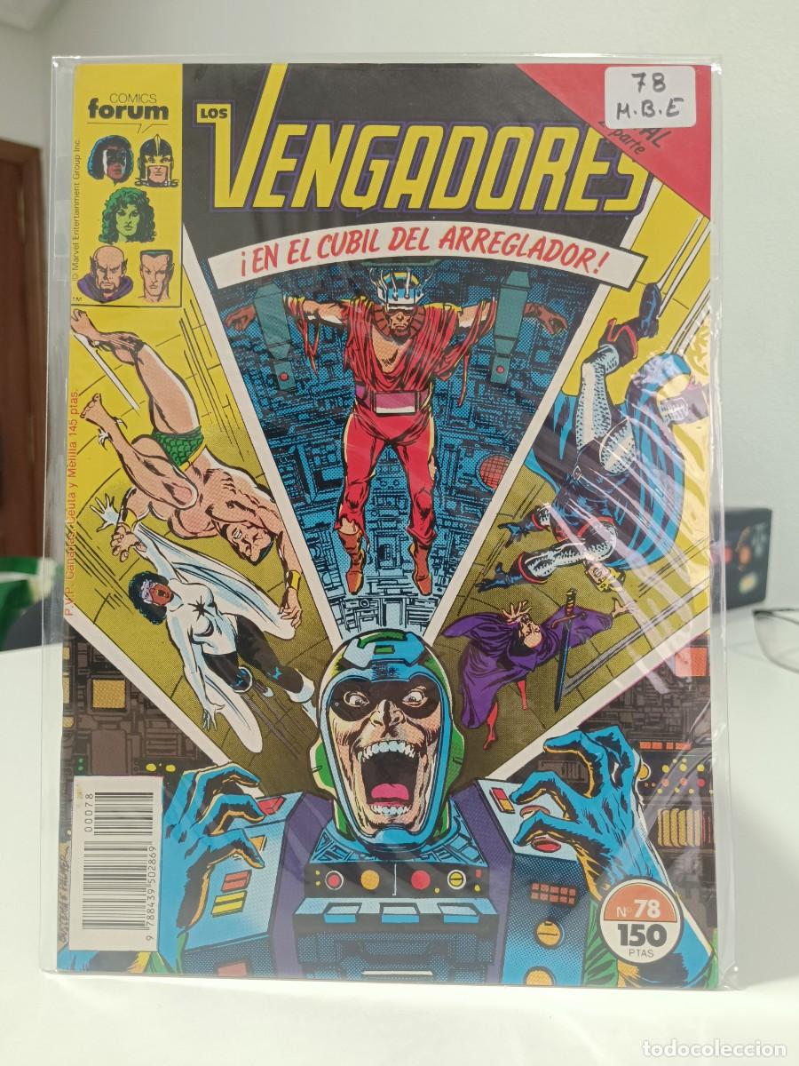 C&oacute;mics: LOS VENGADORES NUMERO 78 - FORUM MUY BUEN ESTADO - LA PEGATINA ESTA EN LA FUNDA DE PLASTICO