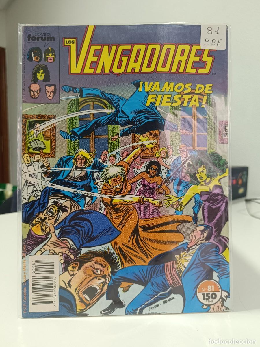 C&oacute;mics: LOS VENGADORES NUMERO 81 - FORUM MUY BUEN ESTADO - LA PEGATINA ESTA EN LA FUNDA DE PLASTICO