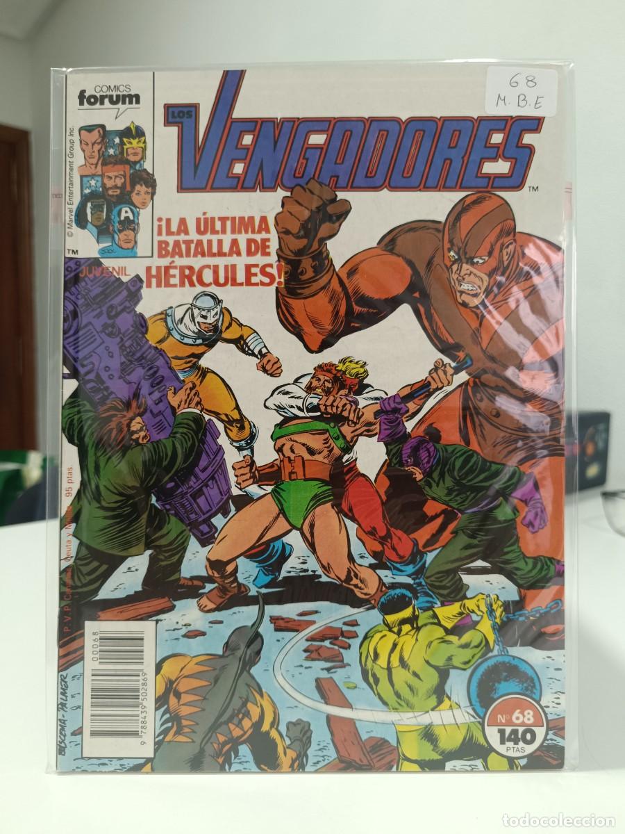 C&oacute;mics: LOS VENGADORES NUMERO 68 - FORUM MUY BUEN ESTADO - LA PEGATINA ESTA EN LA FUNDA DE PLASTICO