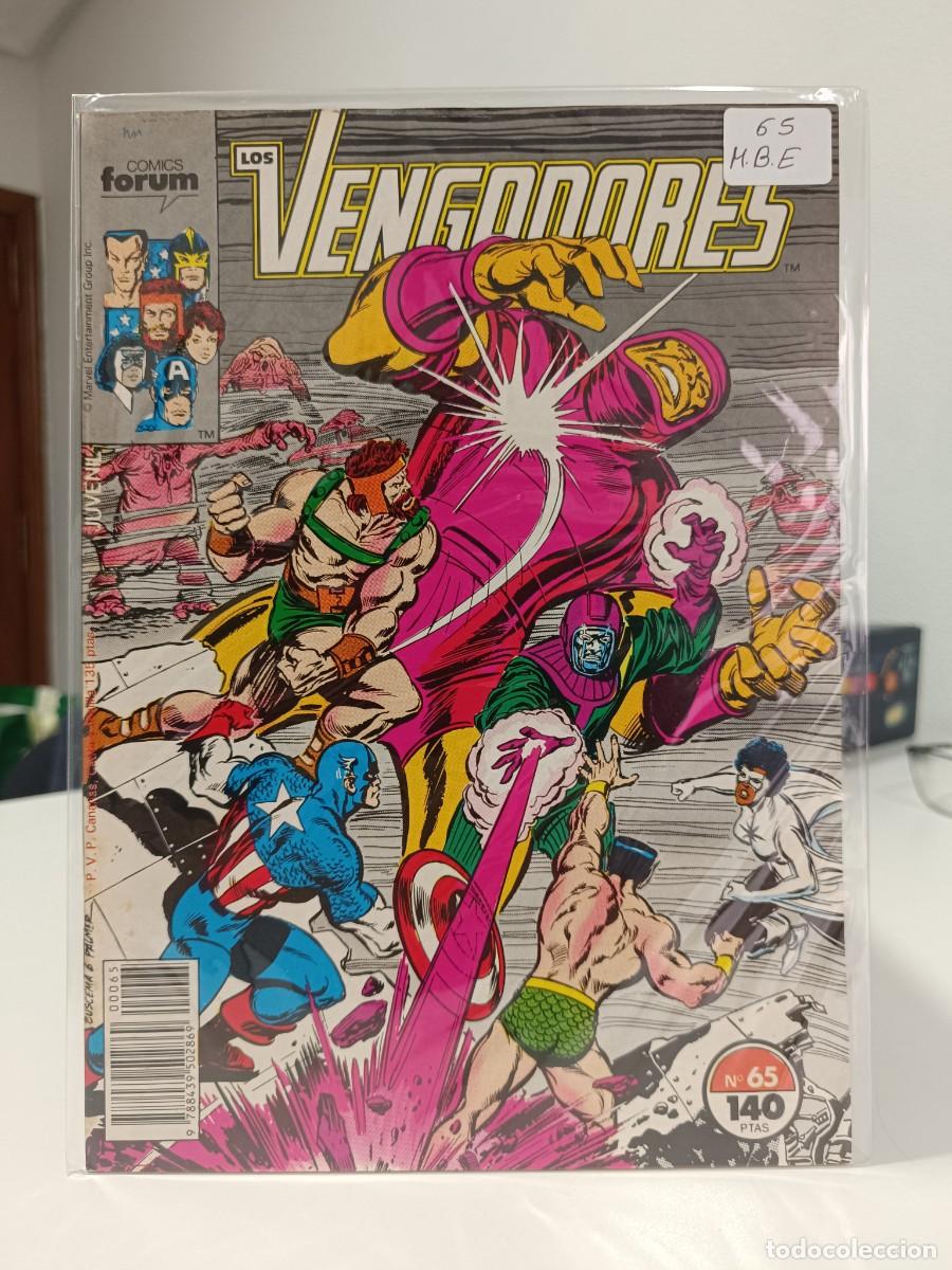 C&oacute;mics: LOS VENGADORES NUMERO 65 - FORUM MUY BUEN ESTADO - LA PEGATINA ESTA EN LA FUNDA DE PLASTICO
