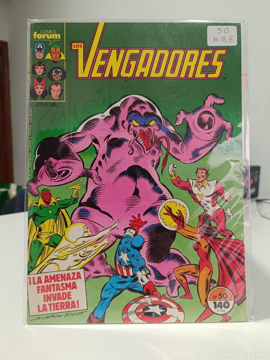 C&oacute;mics: LOS VENGADORES NUMERO 50 - FORUM MUY BUEN ESTADO - LA PEGATINA ESTA EN LA FUNDA DE PLASTICO