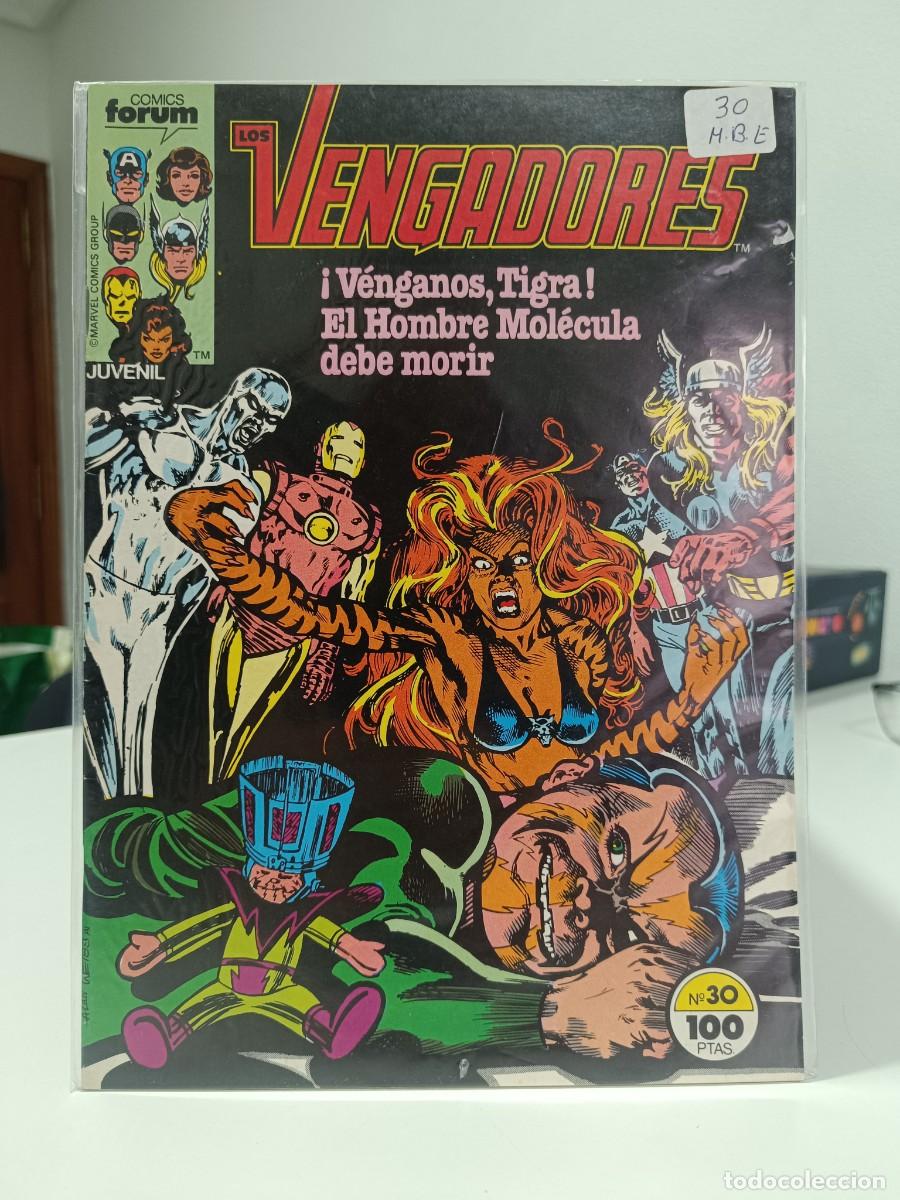 C&oacute;mics: LOS VENGADORES NUMERO 30 - FORUM MUY BUEN ESTADO - LA PEGATINA ESTA EN LA FUNDA DE PLASTICO