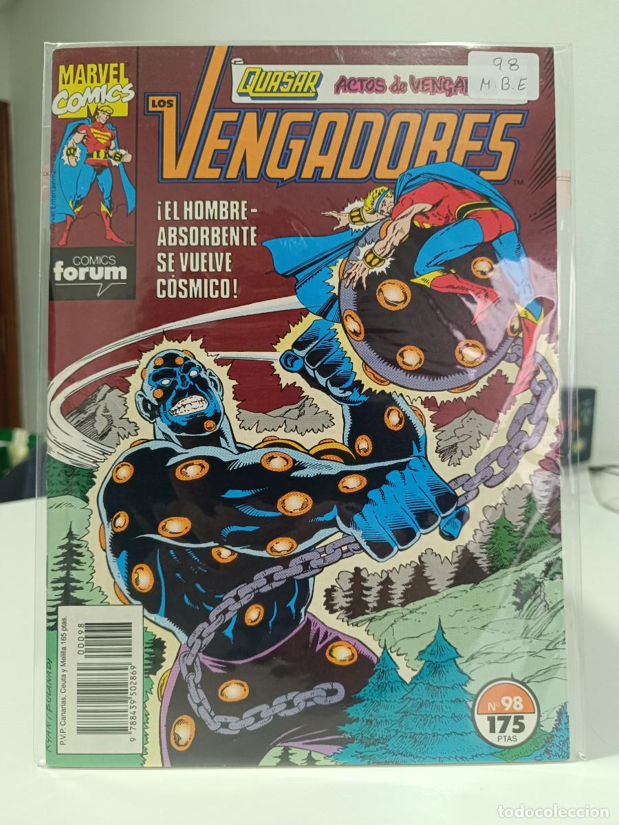 C&oacute;mics: LOS VENGADORES NUMERO 98 - FORUM MUY BUEN ESTADO - LA PEGATINA ESTA EN LA FUNDA DE PLASTICO