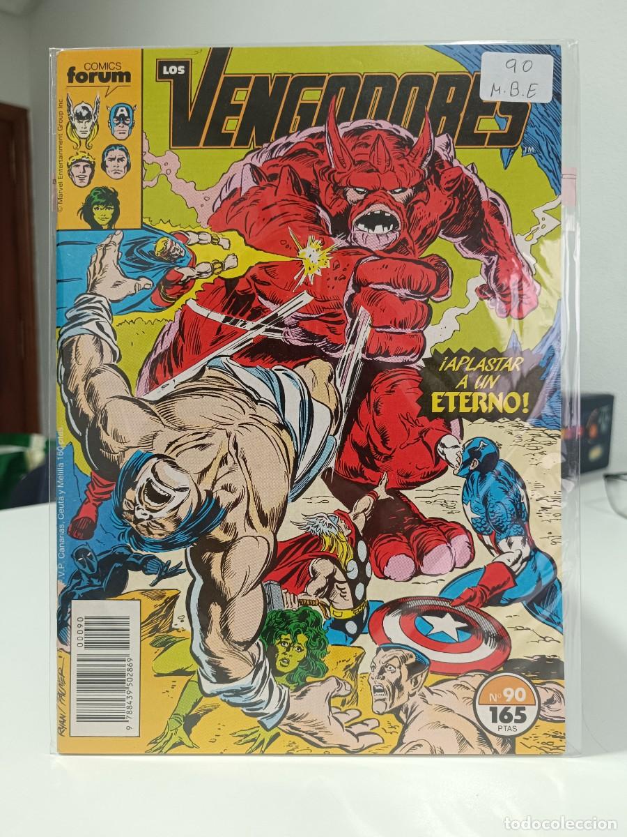 C&oacute;mics: LOS VENGADORES NUMERO 90 - FORUM MUY BUEN ESTADO - LA PEGATINA ESTA EN LA FUNDA DE PLASTICO