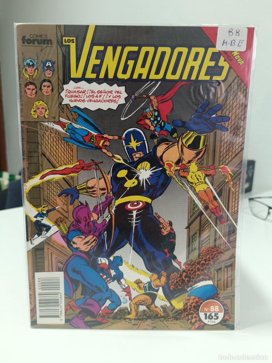 C&oacute;mics: LOS VENGADORES NUMERO 88 - FORUM MUY BUEN ESTADO - LA PEGATINA ESTA EN LA FUNDA DE PLASTICO