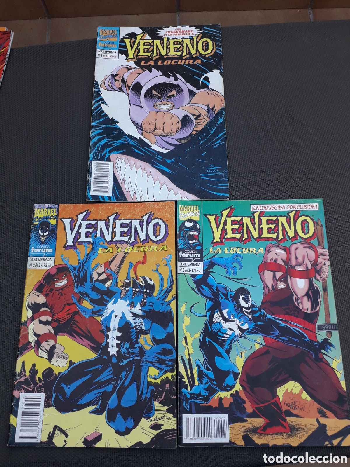 C&oacute;mics: VENENO. LA LOCURA. 3 N&Uacute;MEROS. &iexcl; Completa!