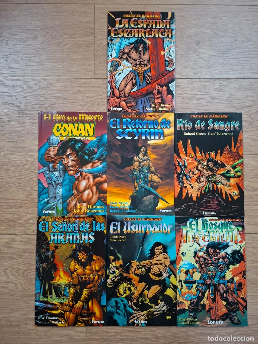 C&oacute;mics: CONAN FANTASICA HERORICA 7 FASCICULOS