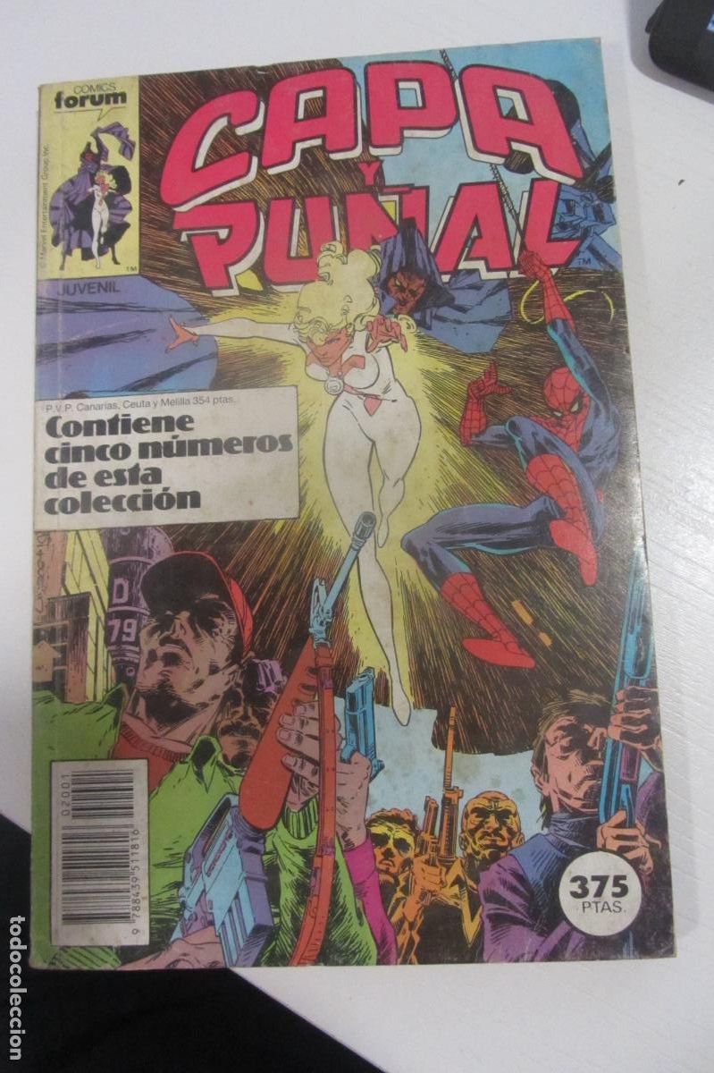 C&oacute;mics: CAPA Y PU&Ntilde;AL - RETAPADO - N&ordm;s 1 AL 5 FORUM BUEN ESTADO ARX377