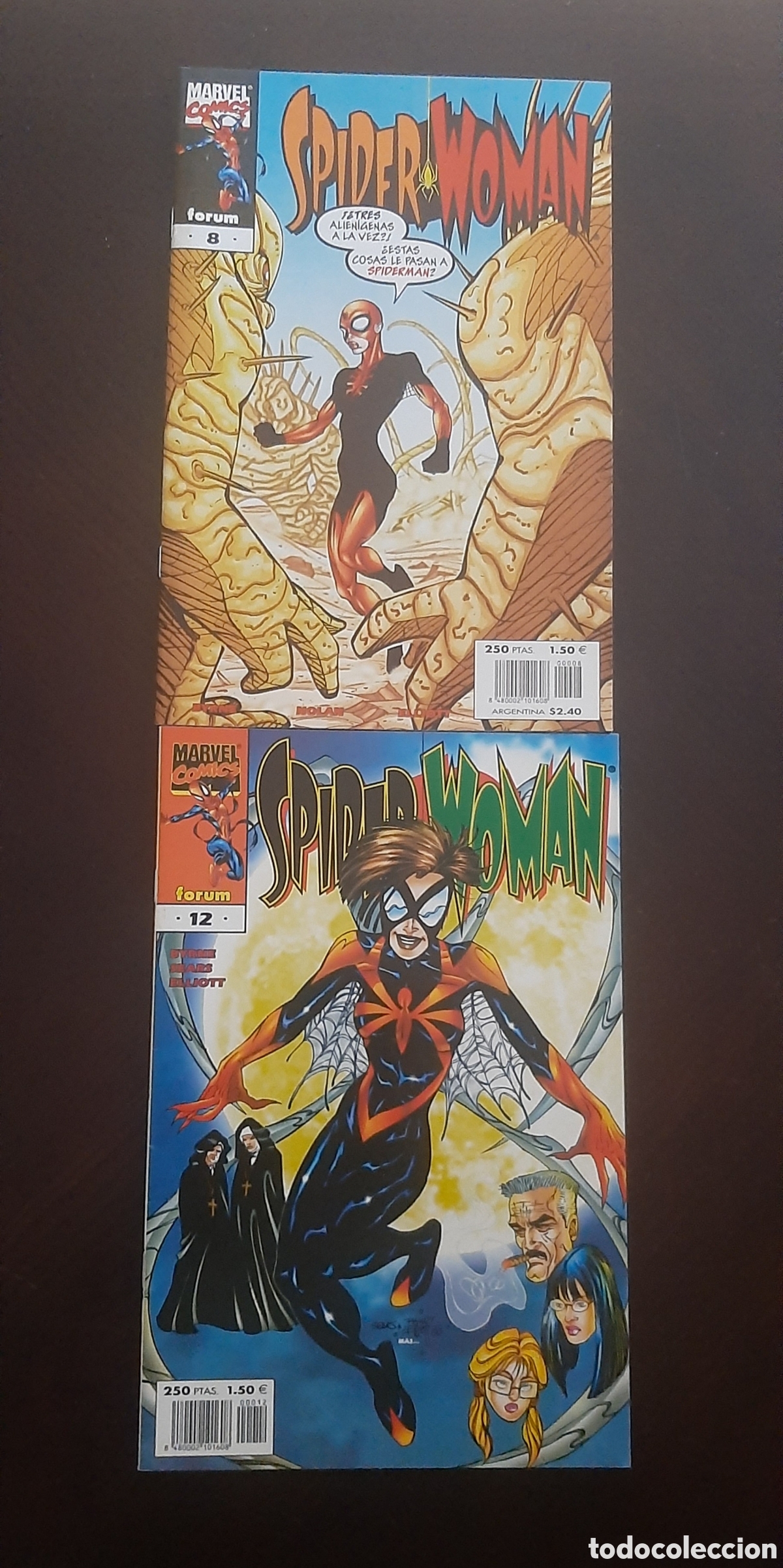 C&oacute;mics: Comics Spider Woman n&deg; 8 y 12