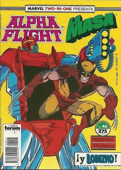 Comics: Marvel Two-In-One Presenta Alpha Flight La Masa 46 FORUM.