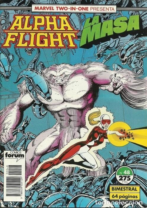 C&oacute;mics: Marvel Two-In-One Presenta Alpha Flight La Masa 48 FORUM. - Foto 1