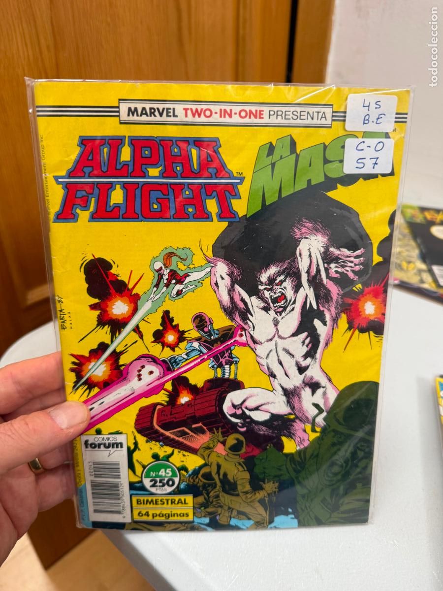 C&oacute;mics: ALPHA FLIGHT LA MASA EDITORIAL FORUM NUMERO 45 - Foto 1