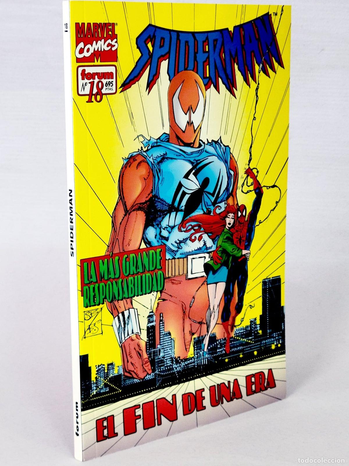 C&oacute;mics: C&Oacute;MIC SPIDERMAN 18 LA M&Aacute;S GRANDE VOL.2 FORUM MARVEL VOLUMEN (SPIDER-MAN) EXCELENTE ESTADO
