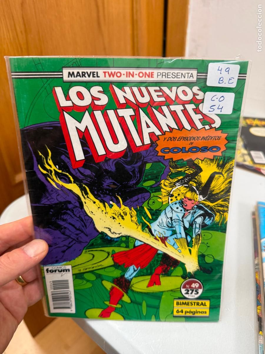 C&oacute;mics: LOS NUEVOS MUTANTES A EDITORIAL FORUM NUMERO 49