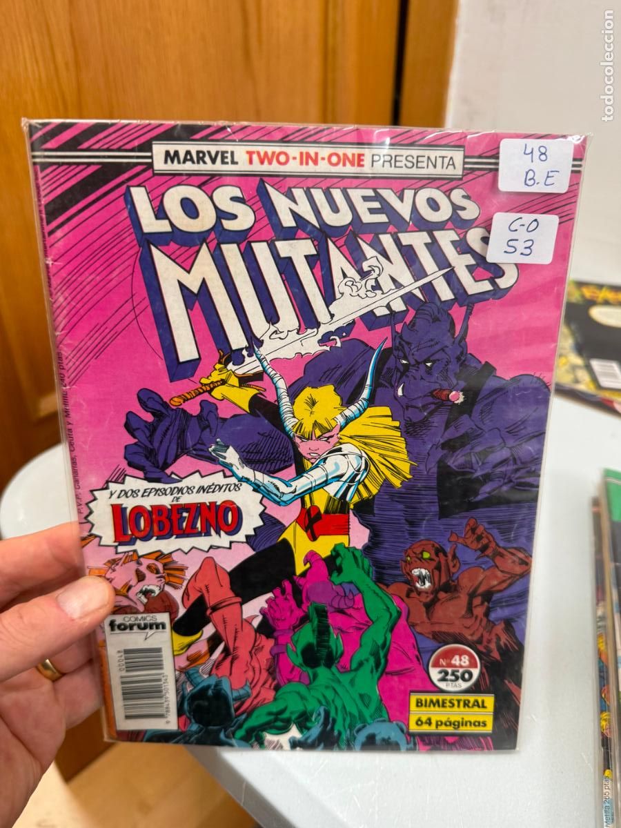 C&oacute;mics: LOS NUEVOS MUTANTES A EDITORIAL FORUM NUMERO 48