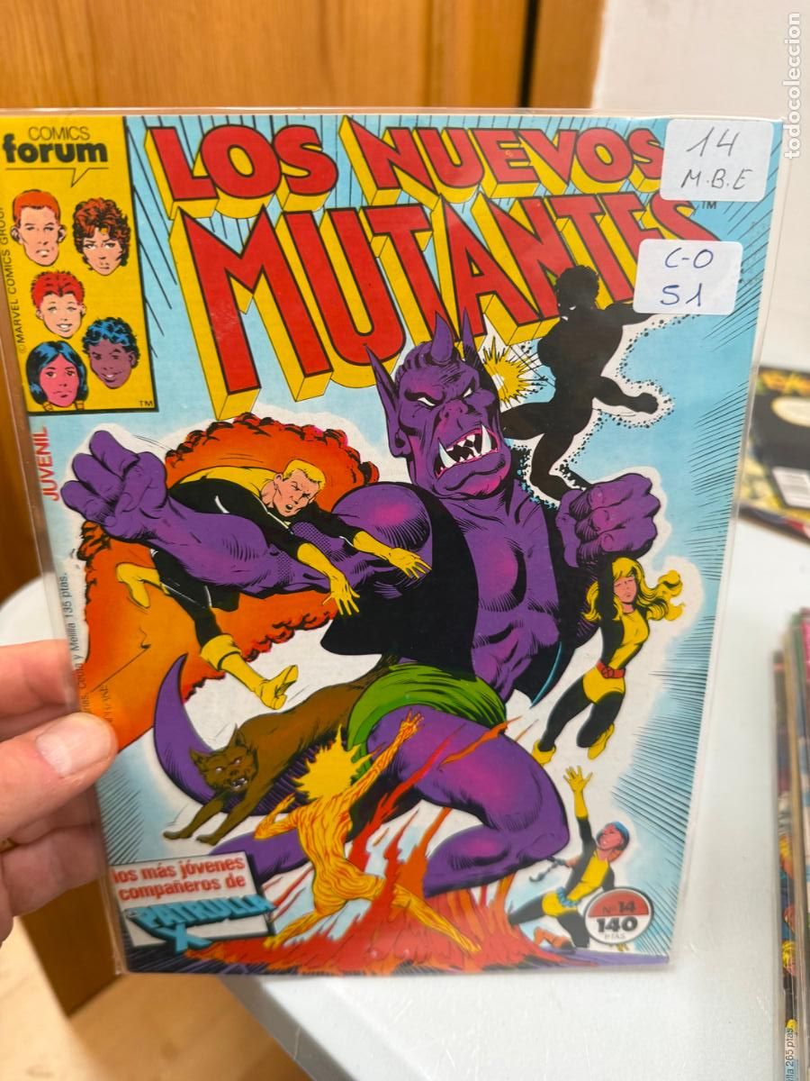 C&oacute;mics: LOS NUEVOS MUTANTES A EDITORIAL FORUM NUMERO 14 - Foto 1