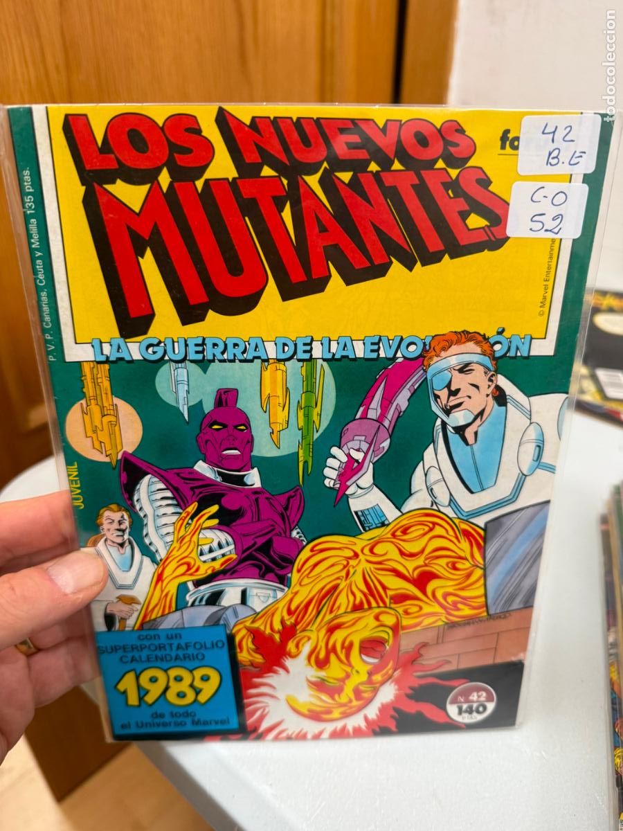 C&oacute;mics: LOS NUEVOS MUTANTES A EDITORIAL FORUM NUMERO 42