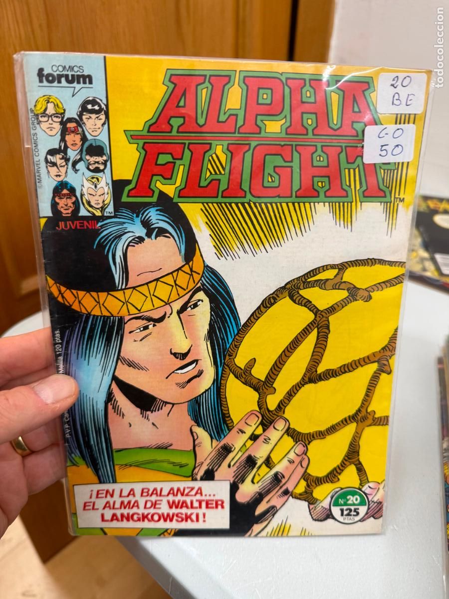 C&oacute;mics: ALPHA FLIGHT EDITORIAL FORUM NUMERO 20 - Foto 1