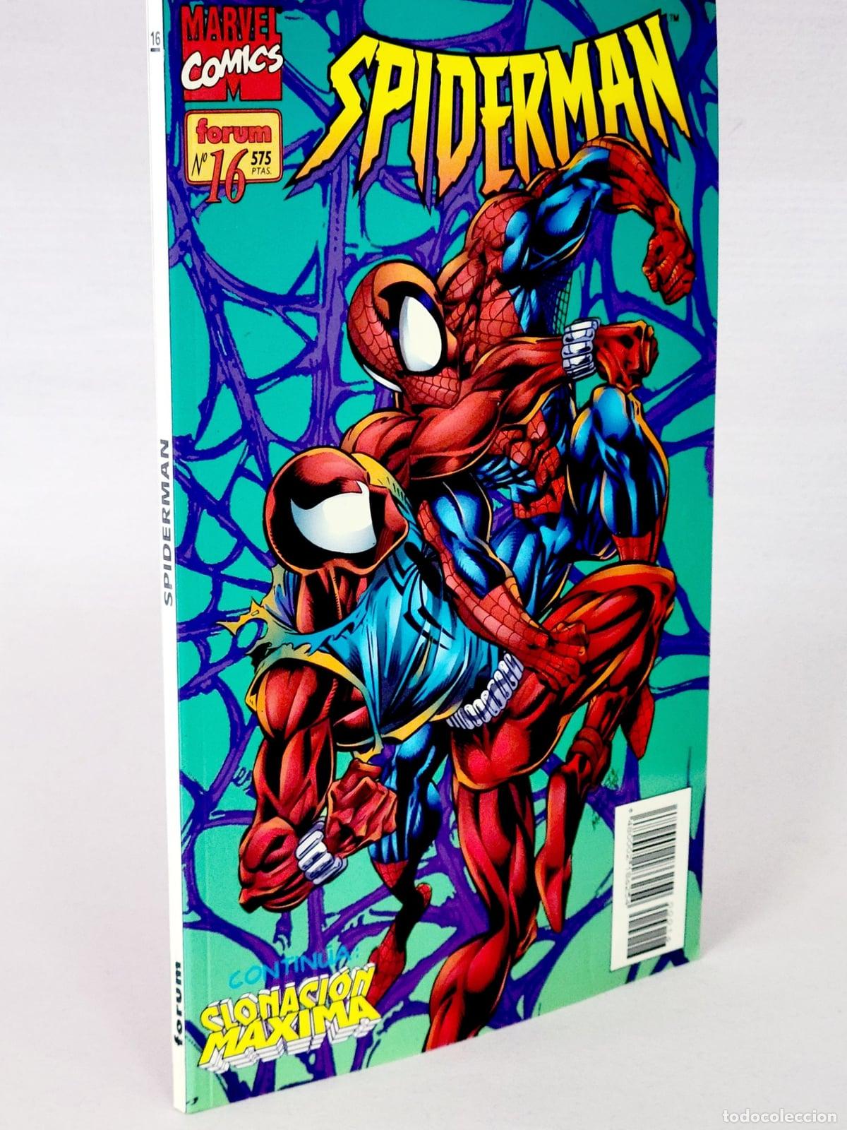 C&oacute;mics: C&Oacute;MIC SPIDERMAN 16 CLONACI&Oacute;N M&Aacute;XIMA VOL.2 FORUM MARVEL VOLUMEN (SPIDER-MAN) EXCELENTE ESTADO