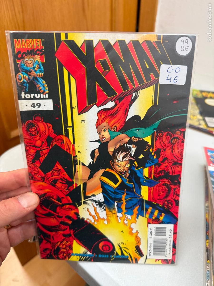 C&oacute;mics: X-MAN EDITORIAL FORUM NUMERO 49