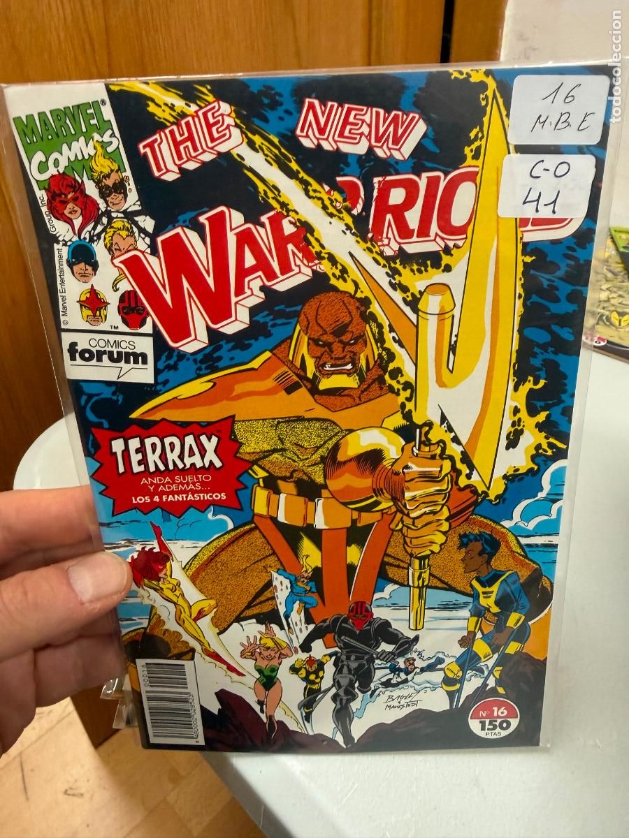 C&oacute;mics: THE NEW WARRIORS EDITORIAL FORUM NUMERO 16