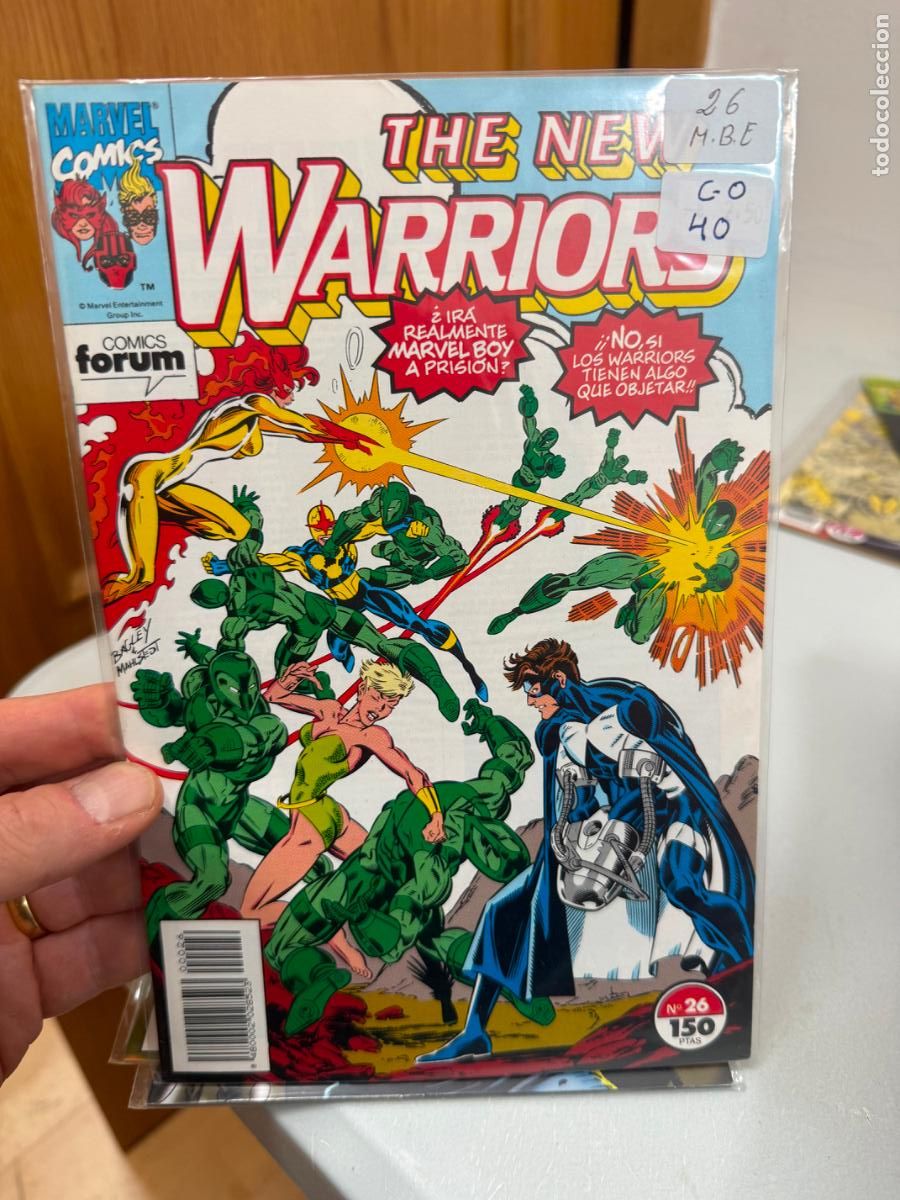 C&oacute;mics: THE NEW WARRIORS EDITORIAL FORUM NUMERO 26