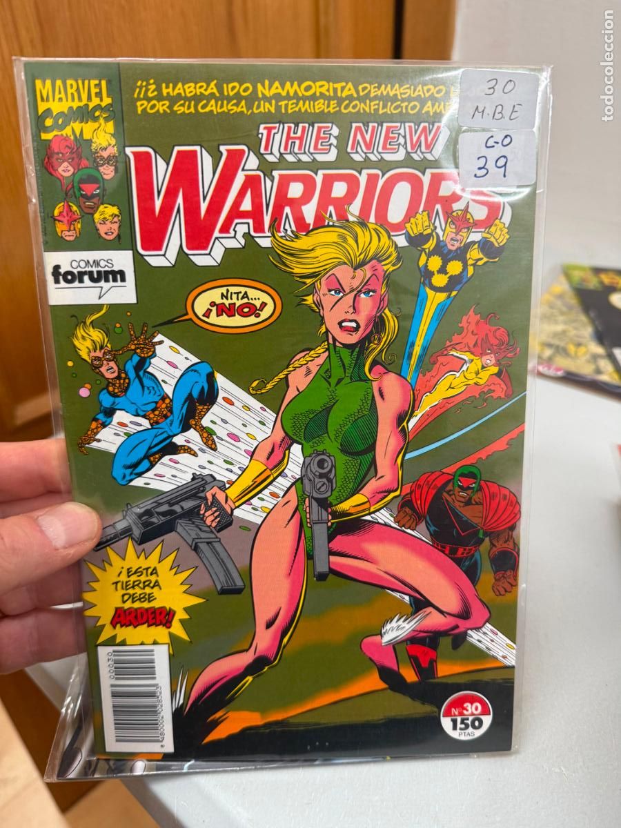 C&oacute;mics: THE NEW WARRIORS EDITORIAL FORUM NUMERO 30
