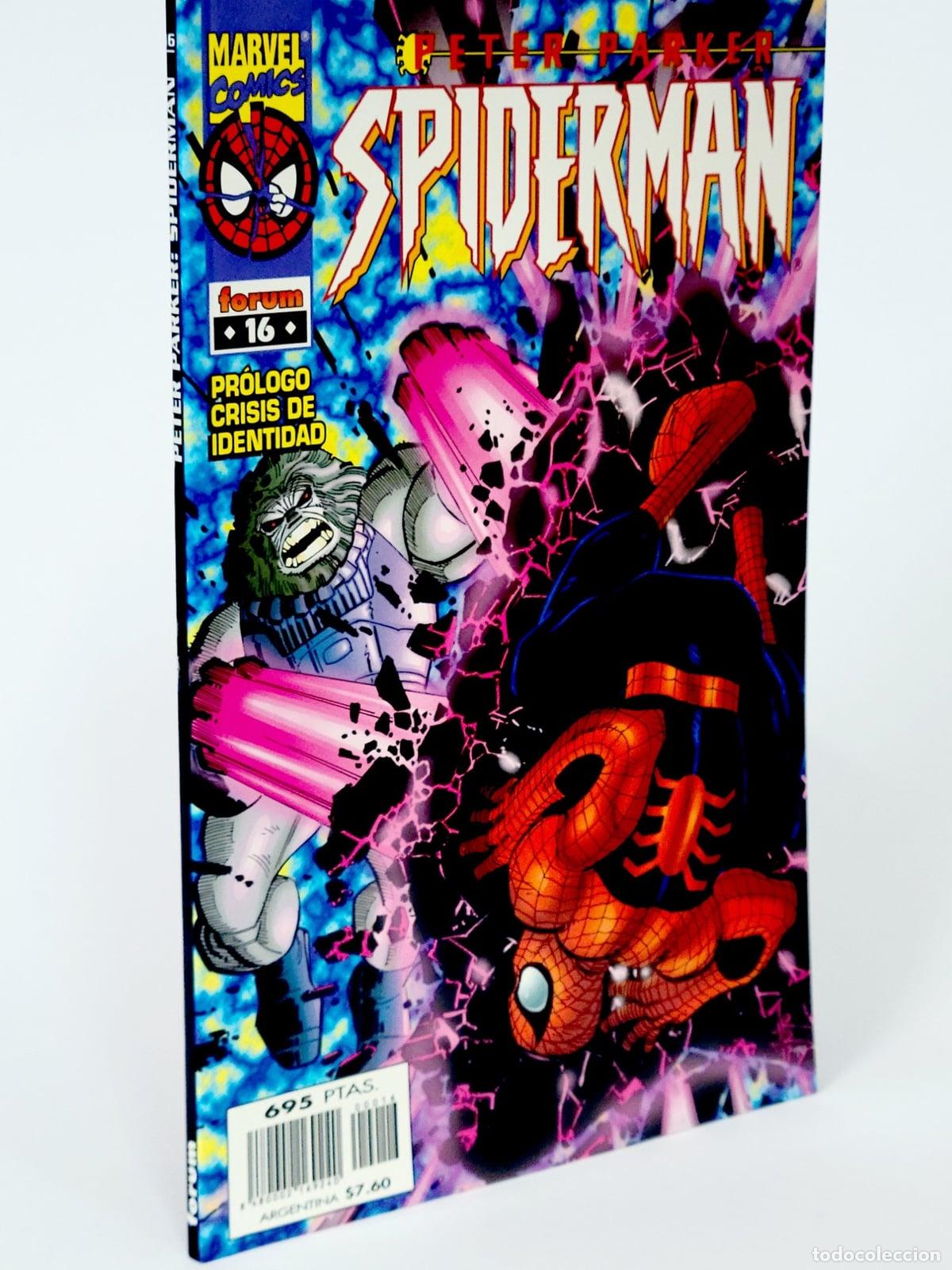 C&oacute;mics: C&Oacute;MIC SPIDERMAN 16 PETER PARKER PR&Oacute;LOGO VOL.4 FORUM MARVEL VOLUMEN (SPIDER-MAN)EXCELENTE ESTADO