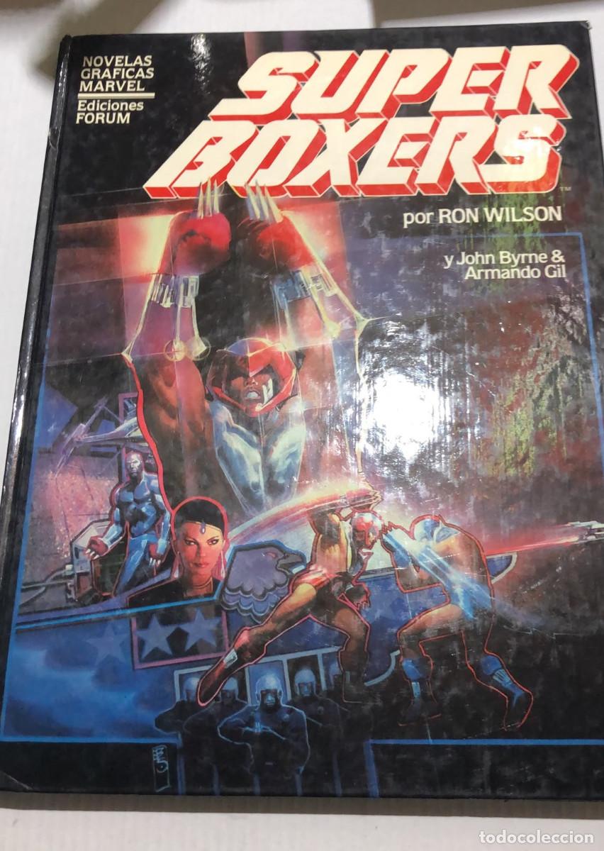 C&oacute;mics: SUPER BOXERS SUPERBOXERS - RON WILSON - TAPA DURA - NOVELA GRAFICA FORUM
