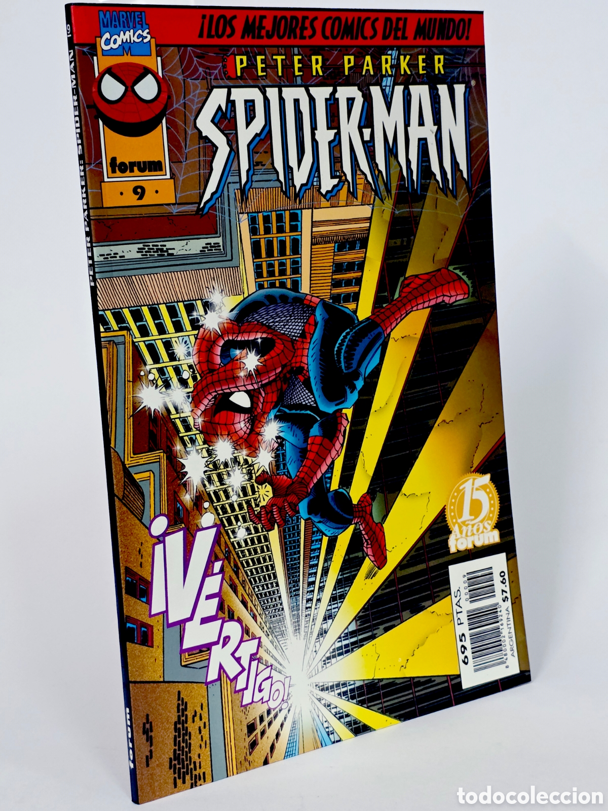 Comics : C&Oacute;MIC SPIDERMAN 9 PETER PARKER - &iexcl;V&Eacute;RTIGO! VOL.4 FORUM MARVEL VOLUMEN (SPIDER-MAN) EXCELENTE ESTADO