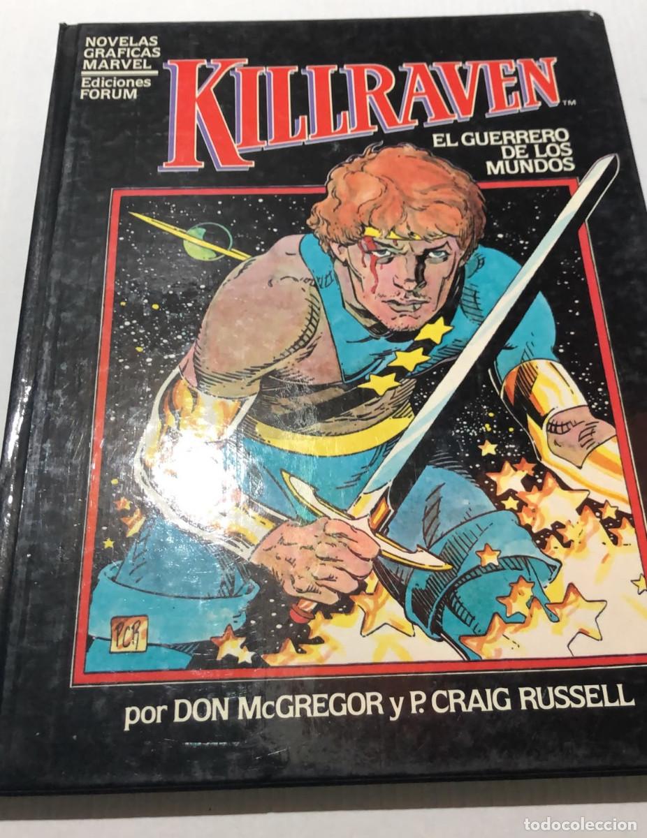 C&oacute;mics: KILLRAVEN - MC GREGOR / RUSSELL - TAPA DURA - NOVELA GRAFICA FORUM