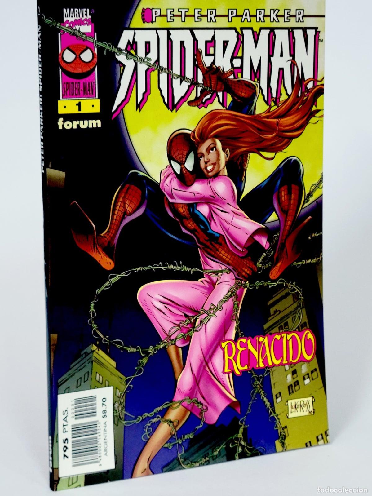 C&oacute;mics: C&Oacute;MIC SPIDERMAN 1 PETER PARKER - RENACIDO VOL.4 FORUM MARVEL VOLUMEN SPIDER-MAN EXCELENTE ESTADO
