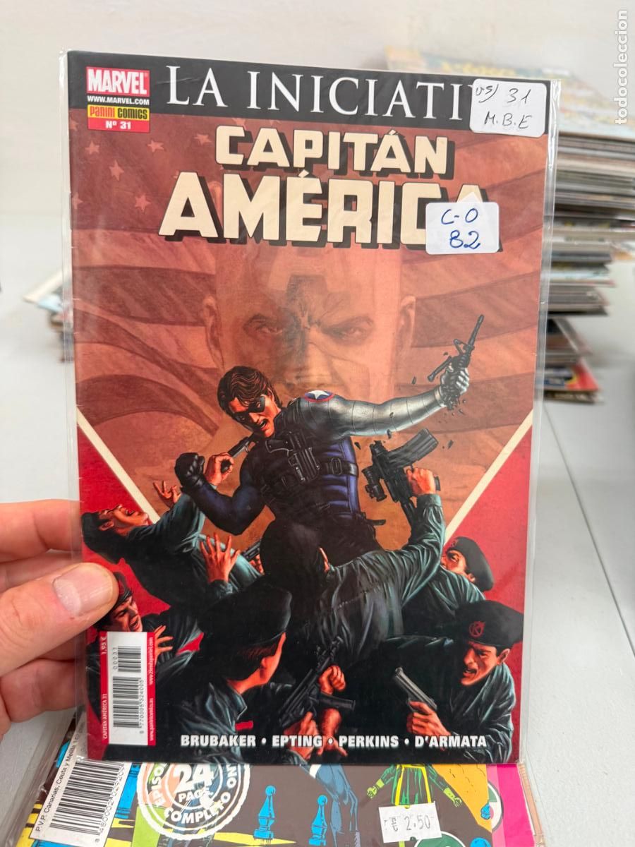 C&oacute;mics: CAPITAN AMERICA EDITORIAL PANINI NUMERO 31 - Foto 1