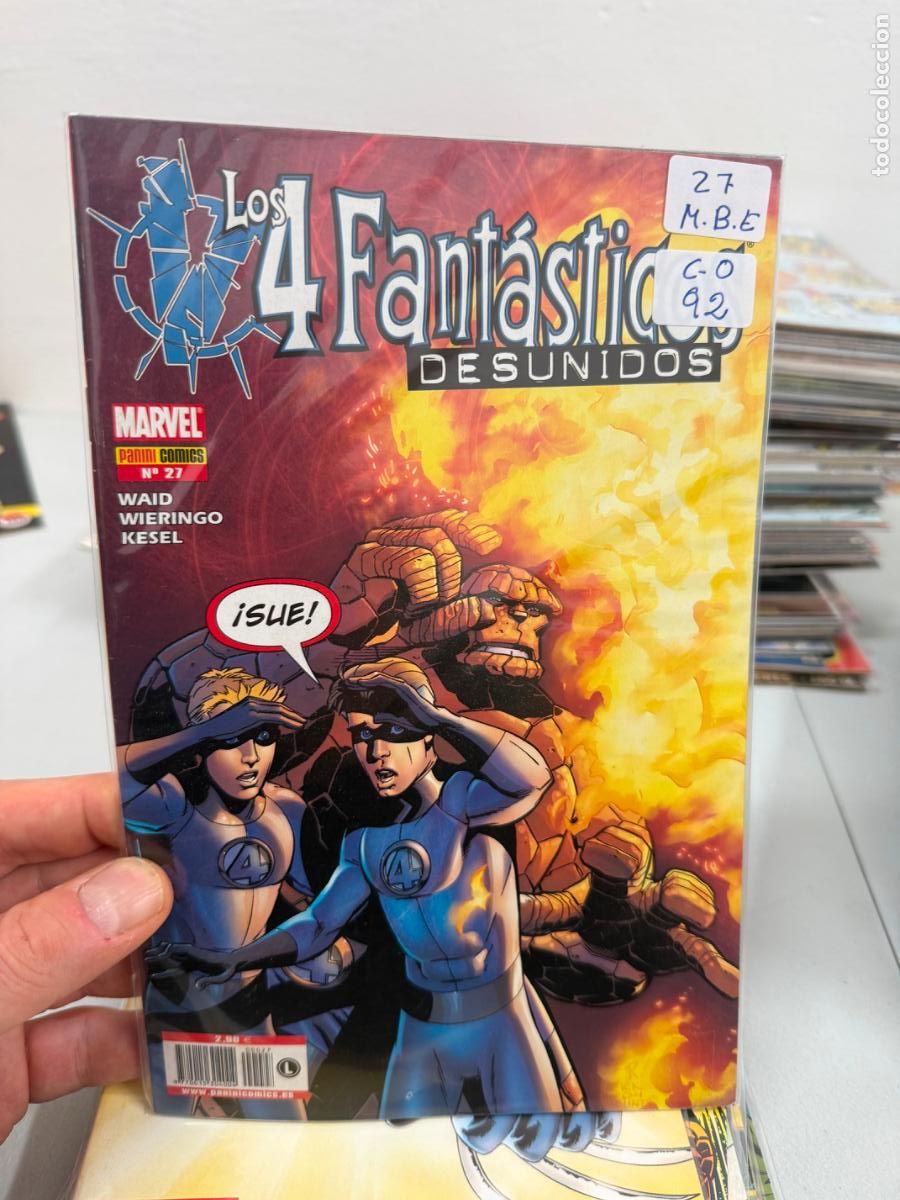 C&oacute;mics: LOS 4 FANTASTICOS DESUNIDOS EDITORIAL PANINI NUMERO 27