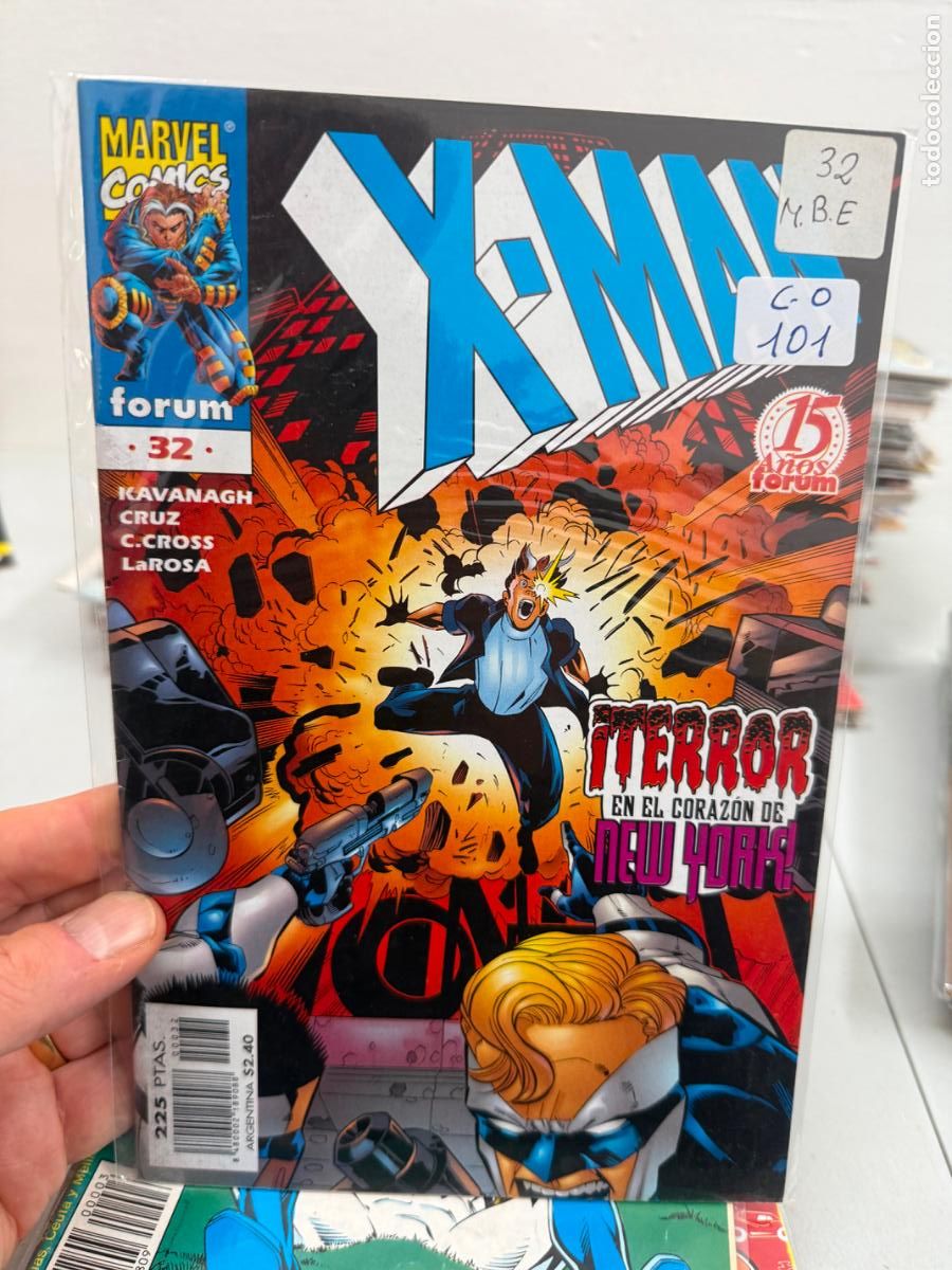 C&oacute;mics: X-MAN EDITORIAL FORUM NUMERO 32