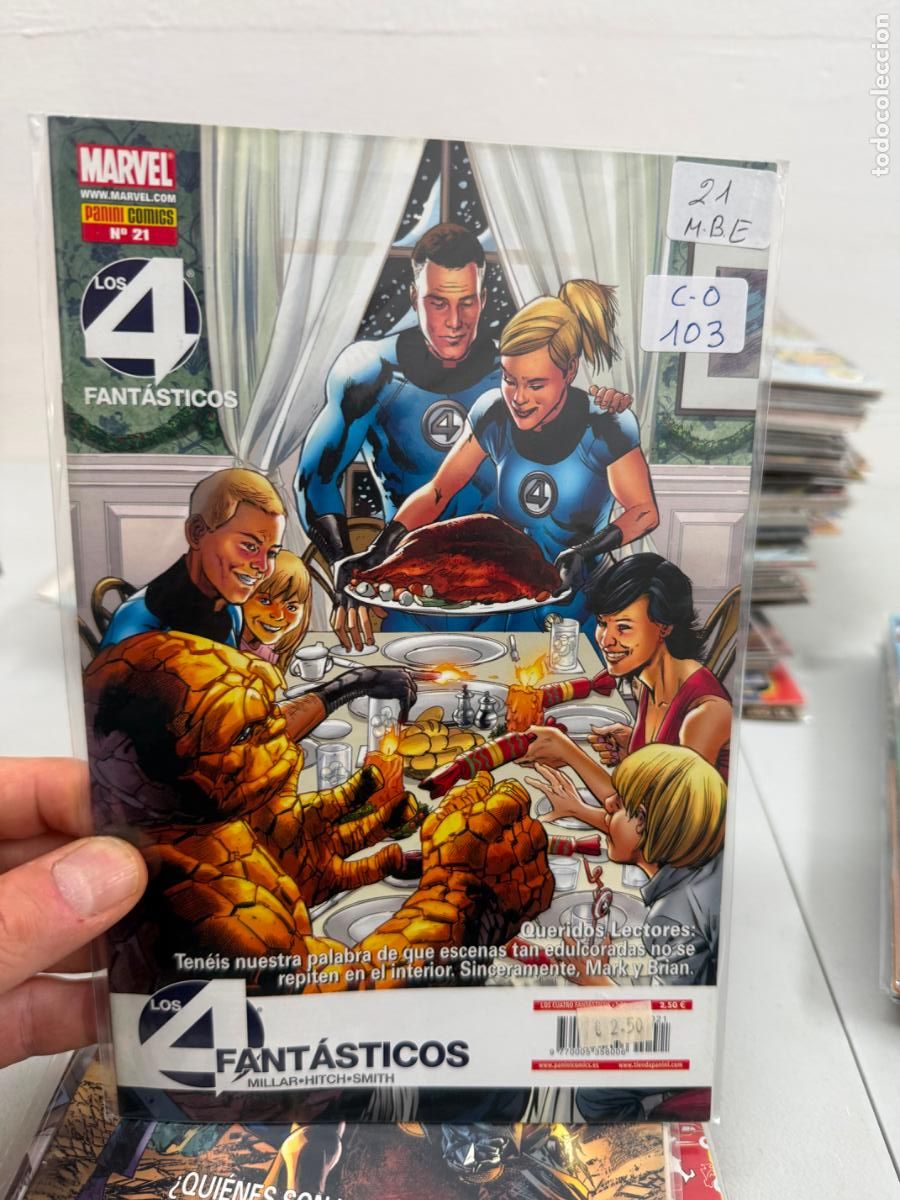 C&oacute;mics: LOS 4 FANTASTICOS EDITORIAL PANINI NUMERO 21
