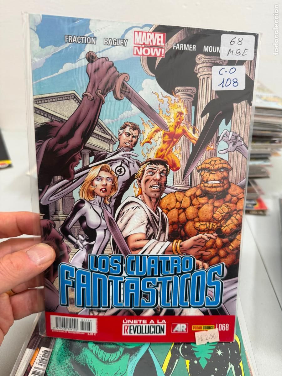 C&oacute;mics: LOS 4 FANTASTICOS EDITORIAL PANINI NUMERO 68
